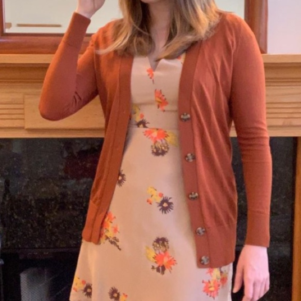 Orange Ann Loft Cardigan